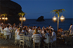Nights in white sat in beautiful surroundings at La Manga Club